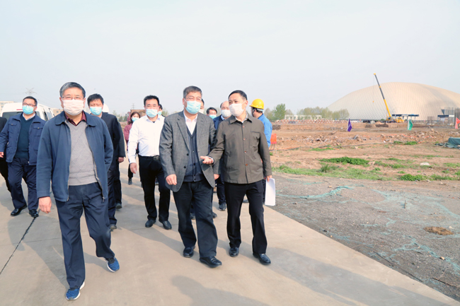 河南省发改委副主任、能源局局长高义到加拿大28开奖官网开奖网址集团调研2×66万千瓦机组项目建设情况