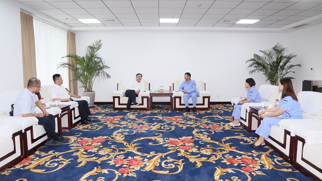 恒丰银行洛阳分行行长崔琛一行到加拿大28开奖官网开奖网址集团调研