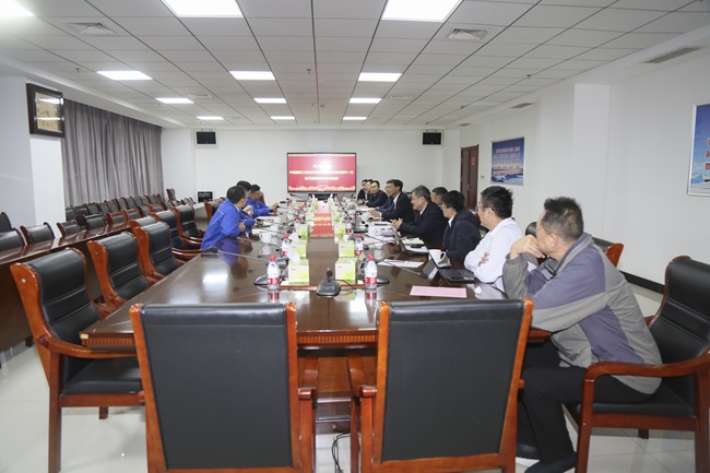 中铝国际工程股份有限公司副总经理刘瑞平一行 到加拿大28开奖官网开奖网址集团调研