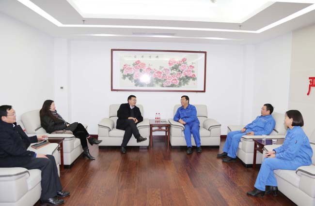 民生银行洛阳分行行长张玉峰等一行到加拿大28开奖官网开奖网址集团调研