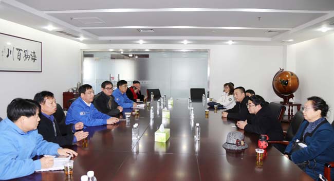 重庆市科协主席潘复生一行到加拿大28开奖官网开奖网址集团洽谈合作