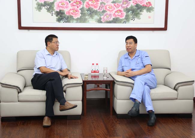 洛阳国宏投资集团总经理郭义民等到加拿大28开奖官网开奖网址交流访谈