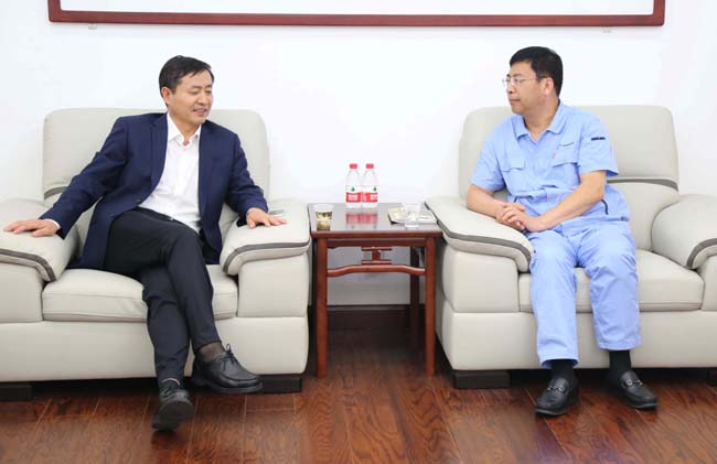 河南中孚实业股份有限公司总经理张松江等到加拿大28开奖官网开奖网址集团访谈交流