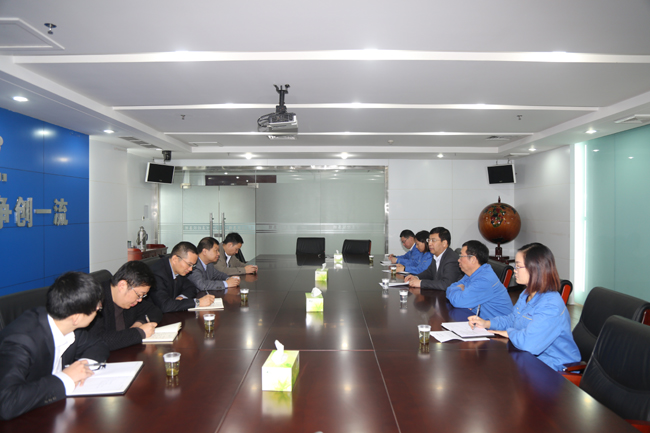 中原银行洛阳分行行长邵强一行到加拿大28开奖官网开奖网址集团考察